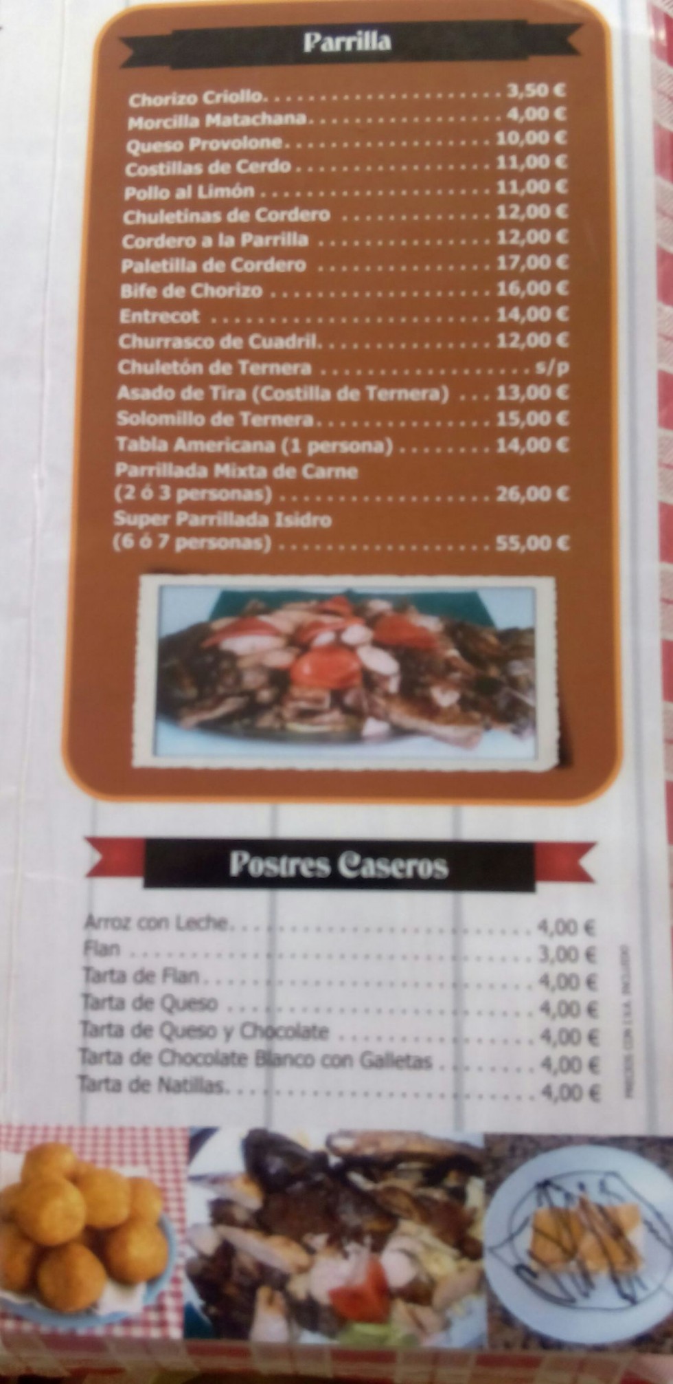 Parrilla Isidro